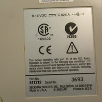 Beckman 511212 Ph/Temp/mV Meter 915 VDC 0.025 A 83/4" Length