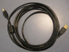 Monoprice 5449 Standard USB Cable Black 10' Long (Lot of 21)