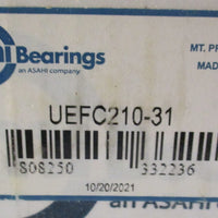 AMI Bearings UEFC210-31 Bearing 4 Bolt Flange Mount Bearing 1-15/16" Bore