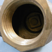 Used NIBCO T301 W Globe Valve 11/2" Angle Valve 1986 No Handle