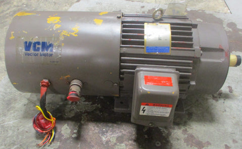 Magnatek Century CJB5S Vector Drive 10 HP Motor 637350940 1725RPM 13/8" Shaft