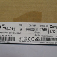 AllenBradley Compact I/O Power Supply 120/240VAC Input Module Ser A 1769PA2