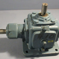 Morse Gearbox Gear Reducer 3/4" Shaft Dia 1.1 Ratio 4M1U 1750RPM