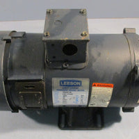 Leeson 3/4 HP DC Motor 108052.00 C4D17FK8D 1800 RPM 5/8" Shaft Dia .75 HP