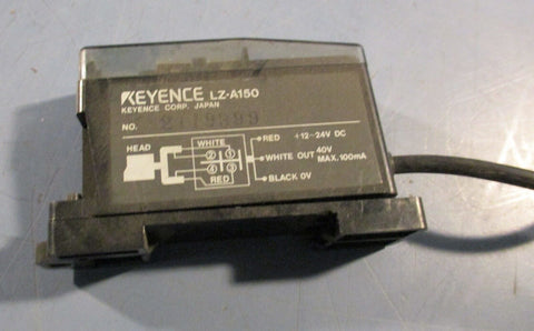 Keyence LZ-A150 Laser Photoelectric Sensor 12-24 VDC 100 mA Max