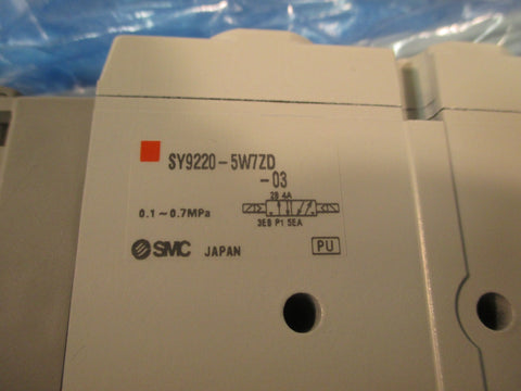 SMC 5 Way 2 Position Solenoid Valve 24 VDC SY92205W72D03