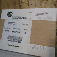 ALLENBRADLEY BULLETIN # 2090 FIBER OPTIC CABLE SERIES A SCEP10 195591Q04