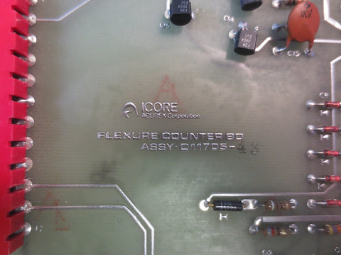 Acurex Corporation Icore ASSY D1770548 Flexure Counter