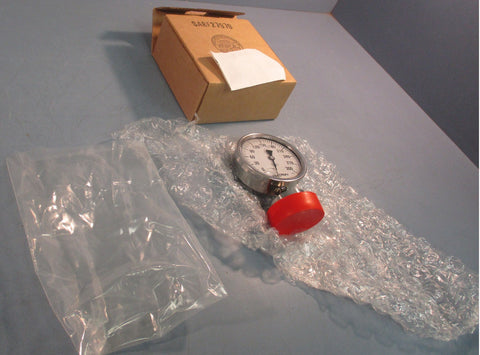Ashcroft 35-1032-SL-20L-300# Sanitary Gauge 0 to 300 PSI 3-1/2" Tube