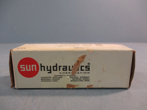 Sun Hydraulics Counterbalance Valve CBBA-LHN, Internal Pilot Hydraulic