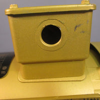 BALDOR SUPER-E I.E.C. MOTOR KW .75 208-230/460V RPM: 1760 3 PHASE 60 HZ MM3546