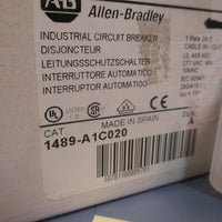 Allen Bradley Industrial Circuit Breaker Series A 1489-ALC020