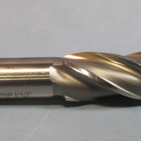 Putnam 1-1/2" HS Lead 7.955, 3" LOC 91177 AMC-102 4 Flute End Mill NIB