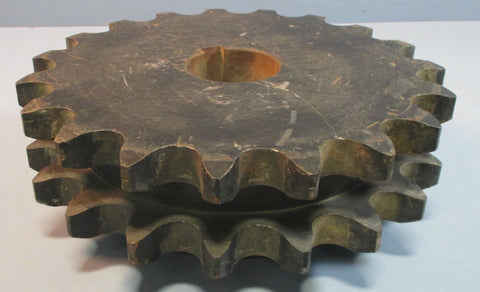 Tsubaki D140B19F 21/2 Double Row Keyed 21/2" Bore to Size Sprocket