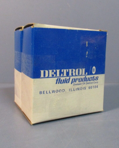 Lot of (2) Deltrol F25S Flow Control Valve 1000022