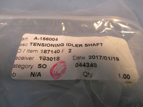 LANGEN GROUP TENSION IDLER SHAFT 1 IN DIA X 71/2 IN LG A156004