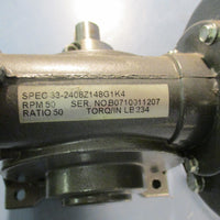 Baldor Direct Current Industrial Motor 332408Z148G1 1/2Hp 90V 5A 3/4" Shaft DIa