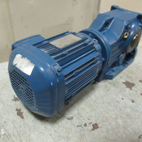 Sew Eurodrive KA67BDRE90L4/DH Gear Motor 2 HP 25 RPM Final Out 230/460 Volt