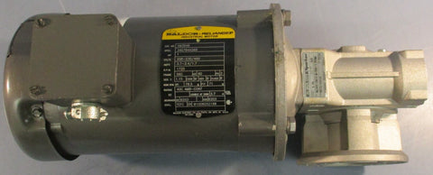 Baldor VM3546 Motor 1725RPM 1HP 60Hz W/ Hub City Spartan 0271-00016 Gear Drive