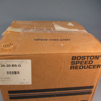 BOSTON GEAR GEAR REDUCER F726-20-B5-G, 56C, NEMA MOUNTING 1750RPM