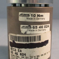 Atlanta 6546024 Multi-Tooth Coupling 10 Nm 24mm x 55mm OD x 72.5mm Lg