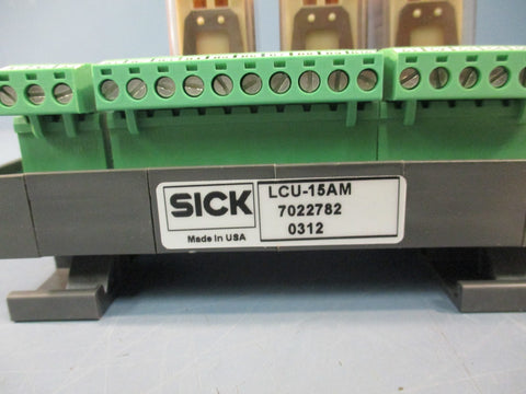 SICK LCU15AM Power Supply Module 7022782, Safety Stop Circuit