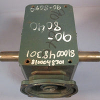 Grove Gear BM02321 Flexaline 60:1 Ratio Gear Reducer 140TC Frame, 1.57 Input HP