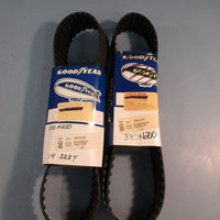 Lot of (2) GOODYEAR 330H200 Timing Belt 33 Pitch Lg, 2" Wide 66 Teeth