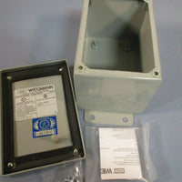 WIEGMANN METALLIC ENCLOSURE KNOCKOUTS 6" HEIGHT X 4" WIDTH B060404SCWW