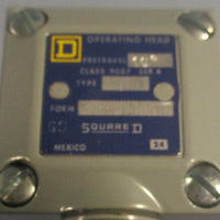 Square D 9007AEQ2747 Limit Switch Class 9007 Series A Type 6P