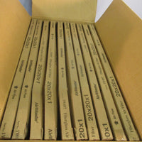 BOX OF (10) 20X20X1 AIR HANDLER FIBERGLASS DISPOSABLE AIR FILTER 1W097
