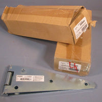 Lot of 8 (2 Boxes) Everbilt 15406 Zinc Plated 10" Heavy Strap Hinge