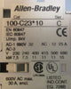 Allen Bradley 100-C23D10 Ser C Contactor 100-C23*10 600VAC Max 30A Encl.