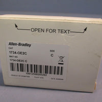 AllenBradley I/O Analog Output Module Ser. C FW 3.005  1734OE2C