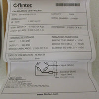 Flintec SB14-500lb-CU C3 Load Cell 500LB Capacity 5-15 VDC New