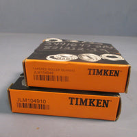 Timken Bearing Set Cone & Cup JLM104948 w/JLM104910