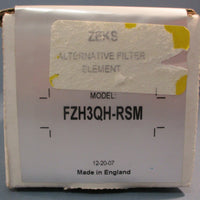 Zeks FZH3QH-RSM Alternative Filter Element Prefilter Cartridge 300HC