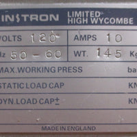 Instron 4301 Universal Testing Machine Tensile Strength Compression Fatigue 43K1