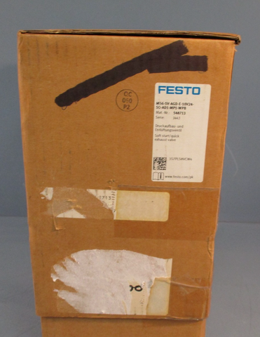 FESTO MS6-SV-AGD-E-10V24-SO-AD1-MP1-WPB SOFT START/QUICK EXHAUST VALVE 548713