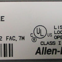 Allen Bradley 1746IA16 Ser C Input Module SLC 500 85132VAC 50/60HZ