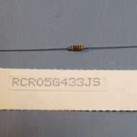 Bag of 50 Allen Bradley RCR05G433JS Composition Resistor 43K Ohm New