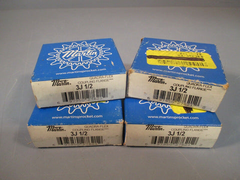 Martin Quadra-Flex Coupling Flange (Lot of 4) 3J 1/2