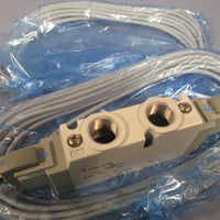 SMC 5 Way 2 Position Solenoid Valve 24 VDC SY92205W72D03