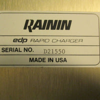 Rainin EDP1 Electronic Digital Pipette 100 μL W/ Rapid Charger Stand And Cord