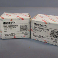 Lot of 2 Rexroth Segment Linear Bushing R066802530