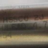 End Milll Cutter Cutter, 7/8", HSSCO, 2J, ACCULEAD=4.761, 93454
