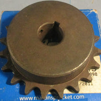 Martin 40BS20 3/4 Single Pitch Roller Chain Sprocket 20 Teeth 3/4" Bore Lot of 2
