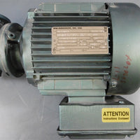 SewEurodrive 1.5HP Electric Motor DFT90S4 + Gear Reducer SAF37DT90S4 10.23:1
