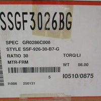 Baldor F92630B7G Gearbox Single Reduction C face Flanged Quilled Standard