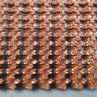 Lot 35 AllState Brown Nitrile Rough Conveyor 2 Ply 103/8" x 4"